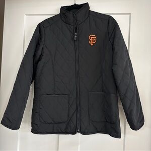 NEW SF Giants Quilted Puffer Jacket Women’s Size S